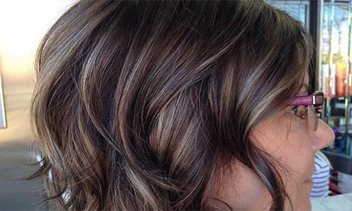 Blowout styling at Salon Lamont