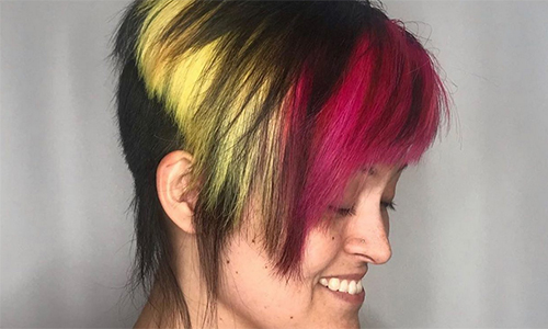 Hair color and balayage at Salon Lamont